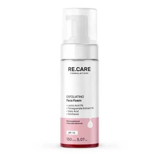 Re.Care Exfoliating Face Foam